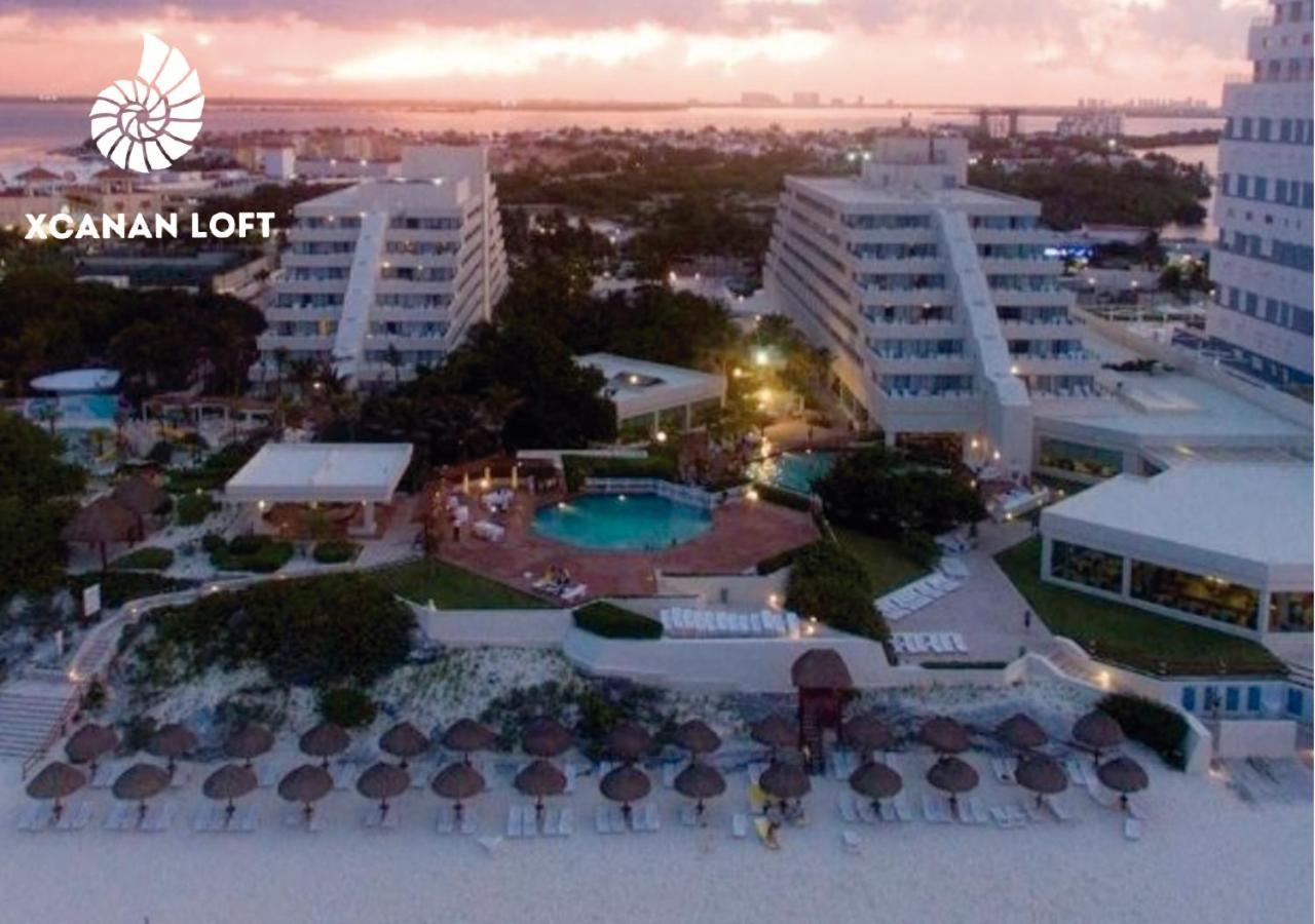 Xcanan Loft On Park Royal, The Best Area In Cancun Right On The Beach Buitenkant foto