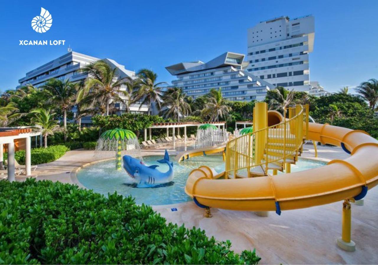 Xcanan Loft On Park Royal, The Best Area In Cancun Right On The Beach Buitenkant foto