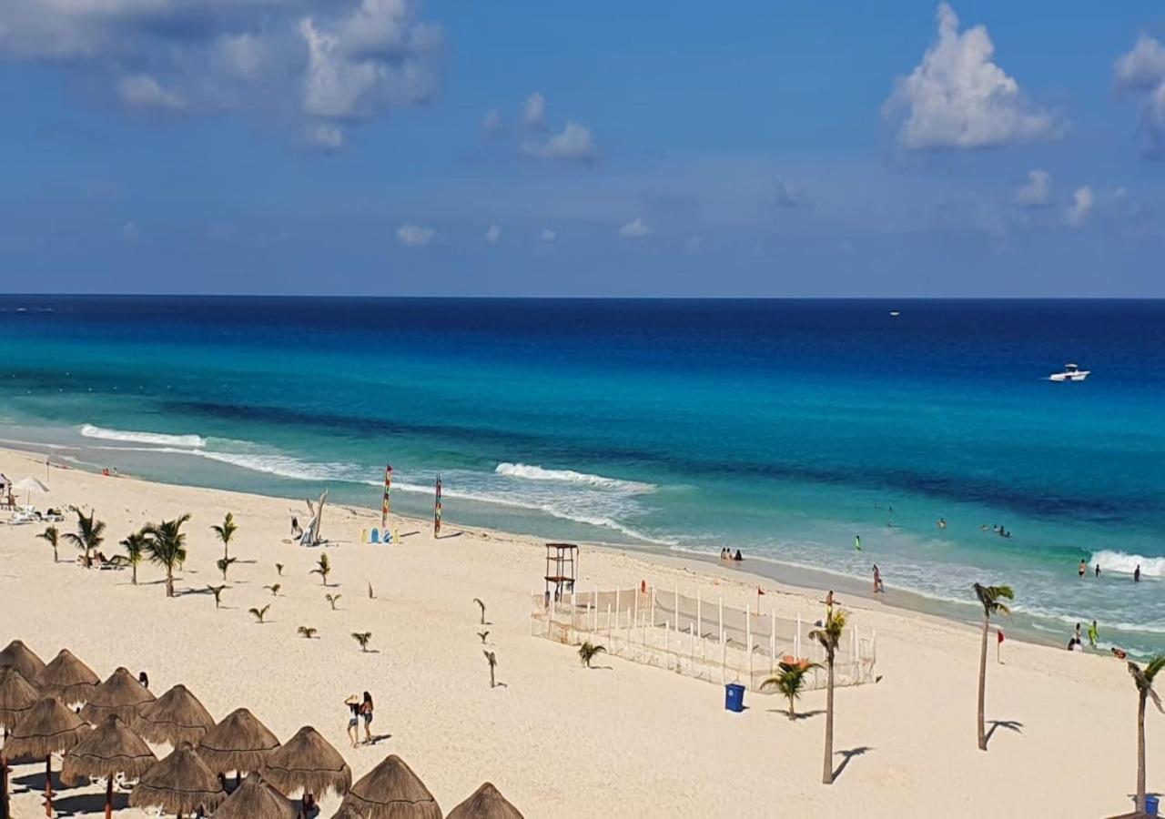 Xcanan Loft On Park Royal, The Best Area In Cancun Right On The Beach Buitenkant foto