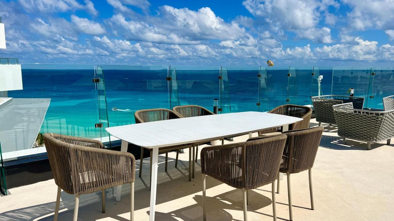 Xcanan Loft On Park Royal, The Best Area In Cancun Right On The Beach Buitenkant foto
