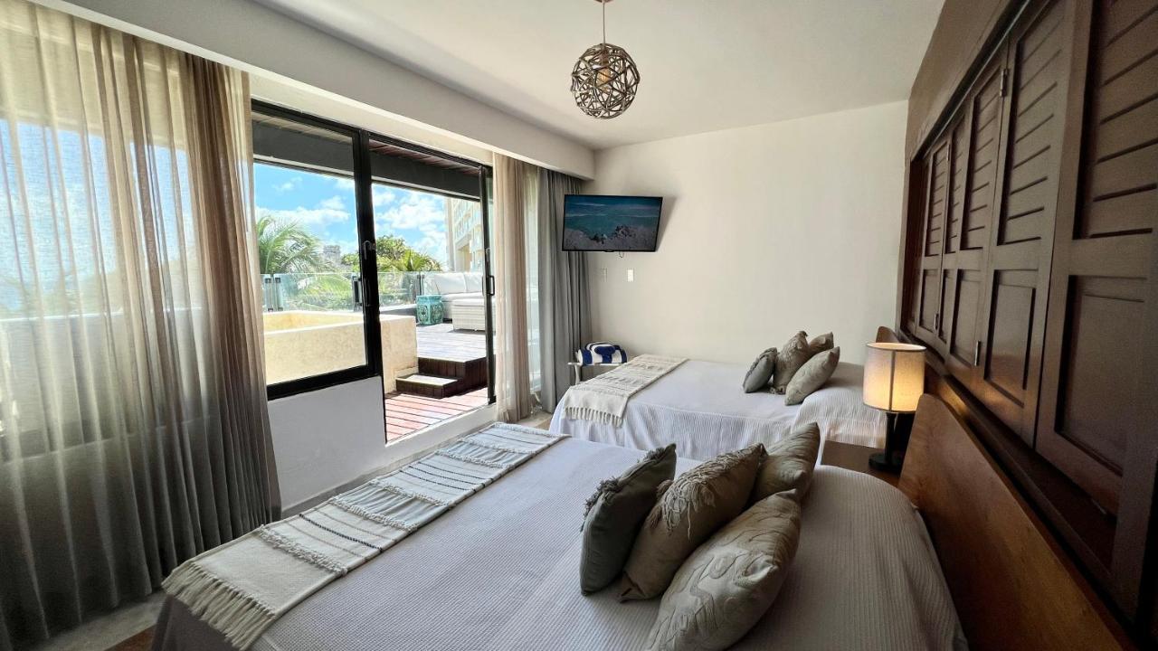 Xcanan Loft On Park Royal, The Best Area In Cancun Right On The Beach Buitenkant foto