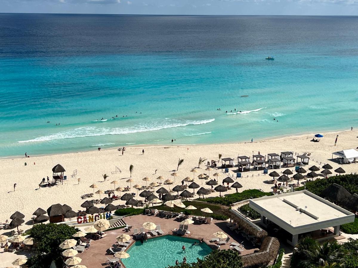 Xcanan Loft On Park Royal, The Best Area In Cancun Right On The Beach Buitenkant foto