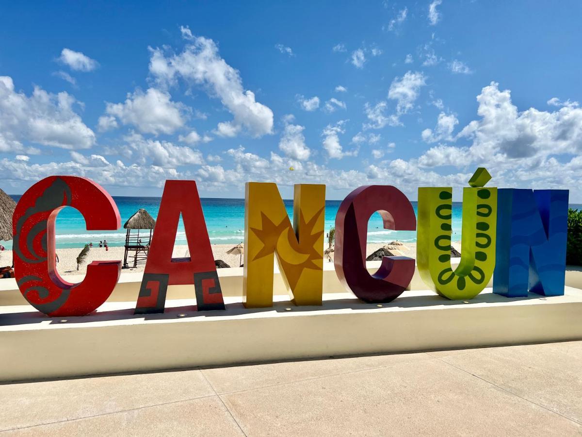 Xcanan Loft On Park Royal, The Best Area In Cancun Right On The Beach Buitenkant foto