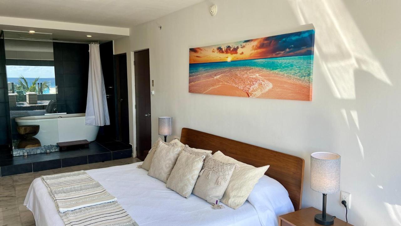 Xcanan Loft On Park Royal, The Best Area In Cancun Right On The Beach Buitenkant foto